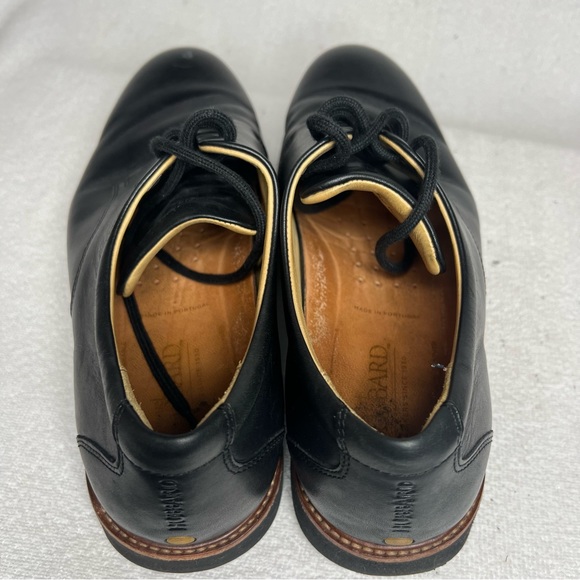 Samuel Hubbard Shoe Mens Founder Leather Black Lace Up Casual Vibram Sole 9.5 - Picture 7 of 15